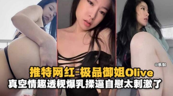 推特网红-极品OL御姐,真空情趣透视爆乳揉B自慰太刺激了